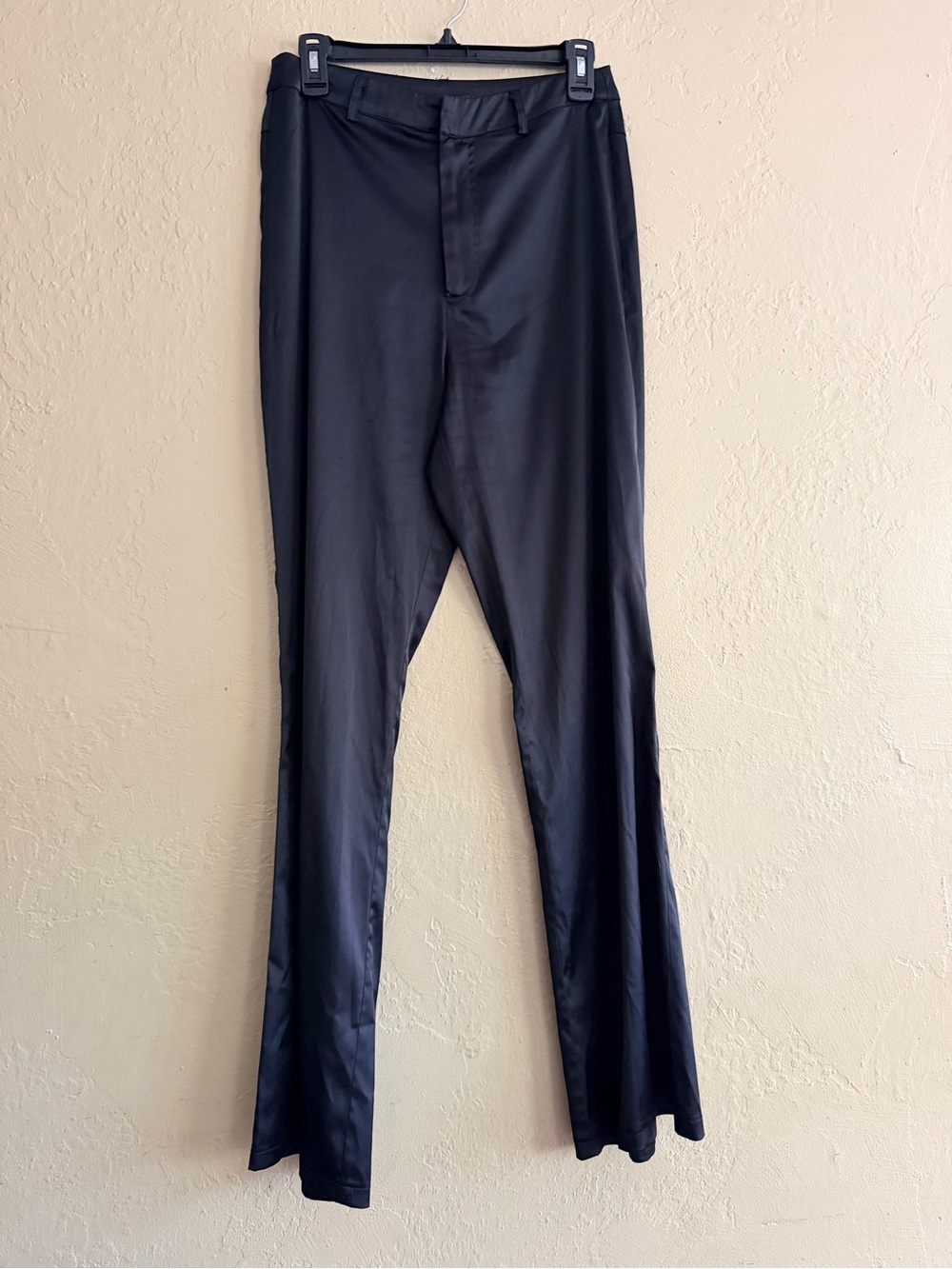 12th Tribe Black Dress Pants - Straight Leg Tailored Style